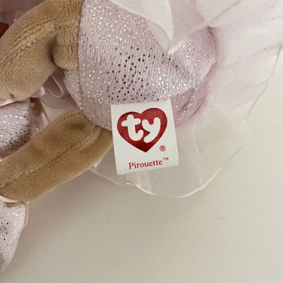 TY Beanie Baby PIROUETTE the Ballerina Bear Retired w/ Tag - Picture 8 of 11